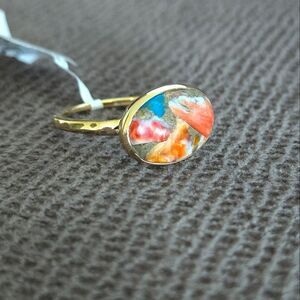 Shivam Copper Turquoise Ring💍 - NWT